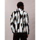 Calvin Klein Ανδρικό μπουφάν Sherpa Printed Relaxed Mock Neck Jacket